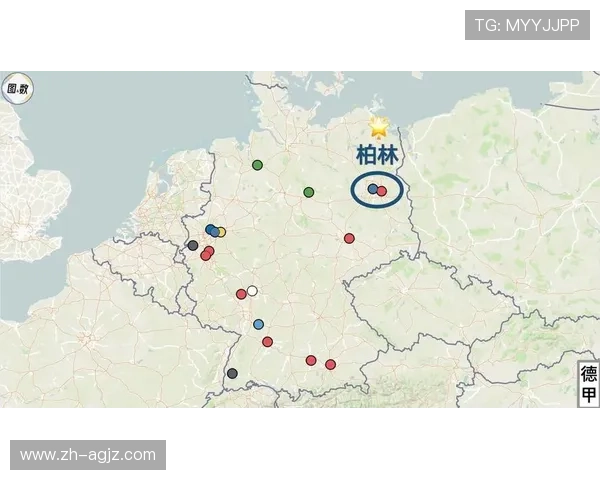 德甲球队分布地图（高清图）及地区分布